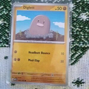 Diglett 050/165 from Scarlet & Violet 151 series